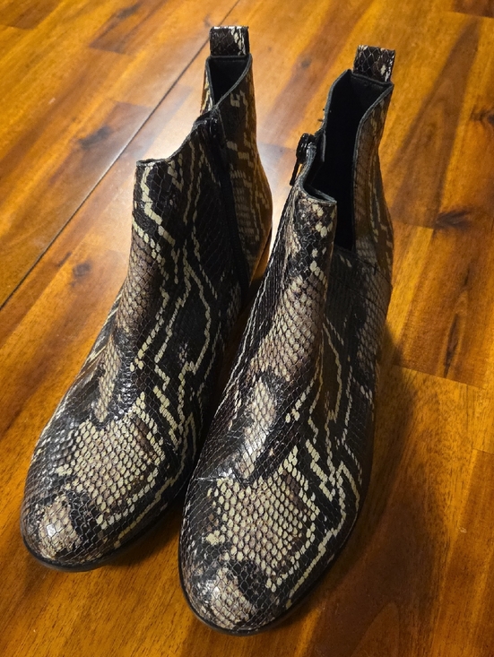 Vionic Shoes - Women's Vionic Snake Rint Ankle Boots